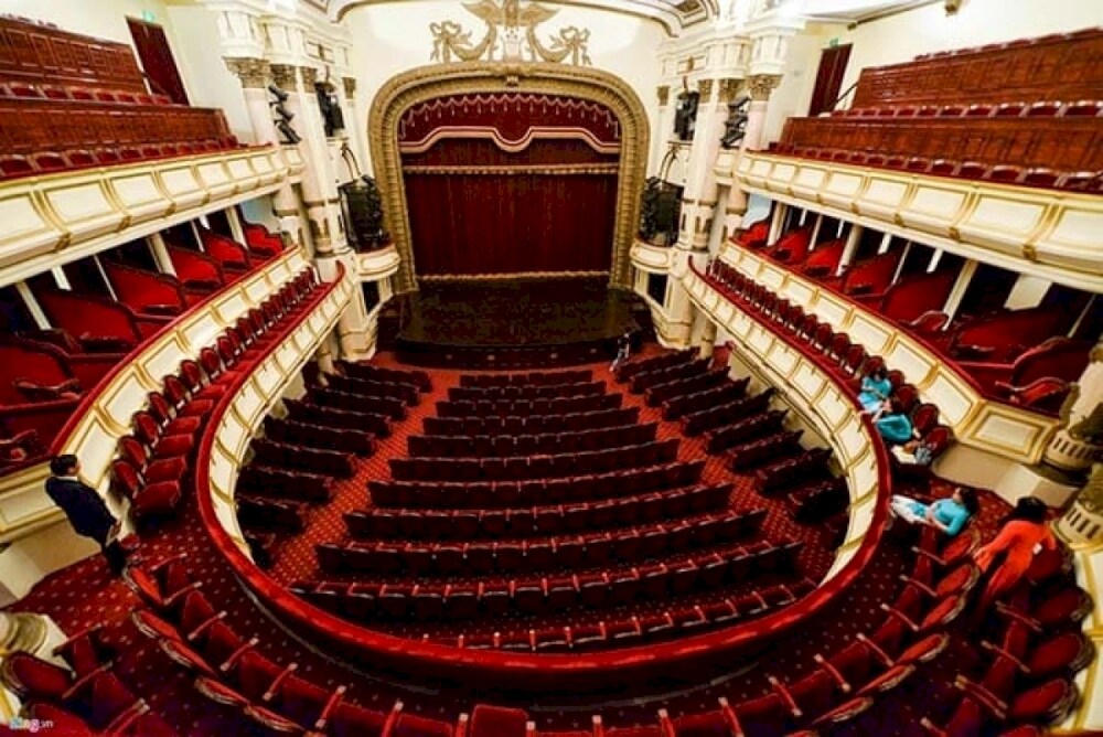 The second floor of the Hanoi Opera House